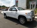 2017 Super White Toyota Tundra Limited Double Cab 4x4  photo #1