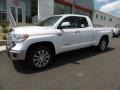 Super White 2017 Toyota Tundra Limited Double Cab 4x4 Exterior