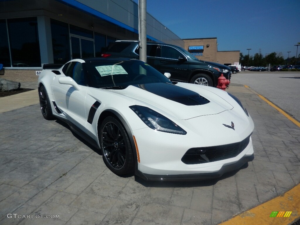 Arctic White 2018 Chevrolet Corvette Z06 Coupe Exterior Photo #121694564