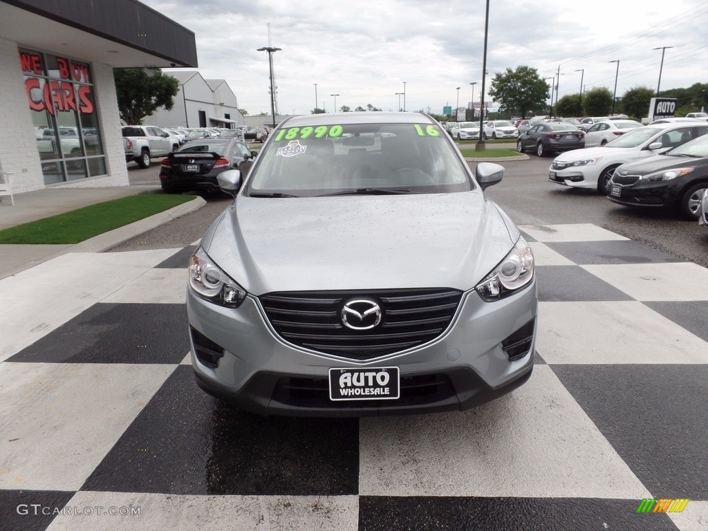 2016 CX-5 Sport AWD - Sonic Silver Metallic / Black photo #2