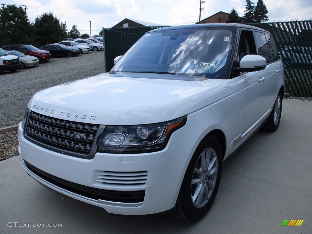 2017 Range Rover  - Fuji White / Ebony/Cirrus photo #7