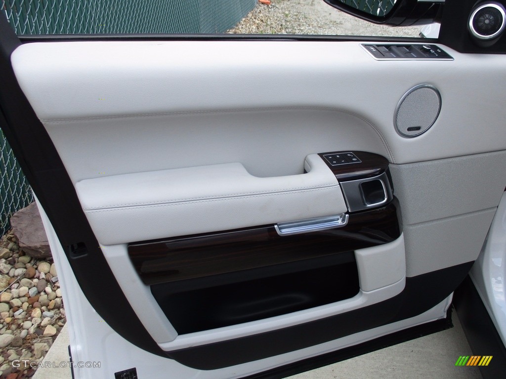 2017 Range Rover  - Fuji White / Ebony/Cirrus photo #8