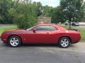 Inferno Red Crystal Pearl 2010 Dodge Challenger SE