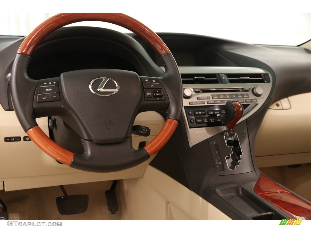 2012 RX 350 AWD - Matador Red Metallic / Parchment photo #7