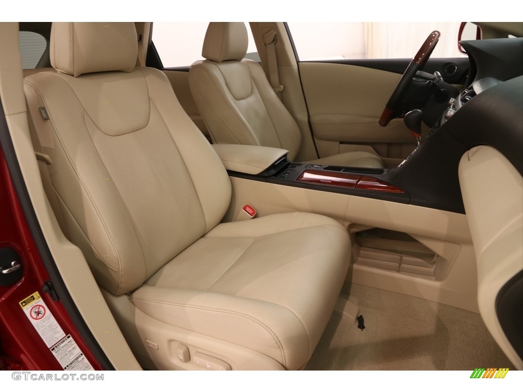 2012 RX 350 AWD - Matador Red Metallic / Parchment photo #17