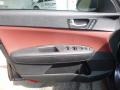 2017 Kia Optima Merlot Interior Door Panel Photo