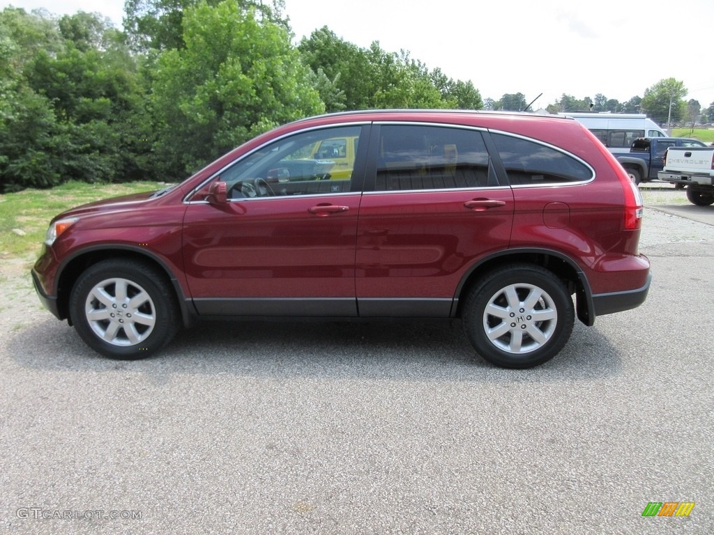 2008 CR-V EX-L 4WD - Tango Red Pearl / Ivory photo #3