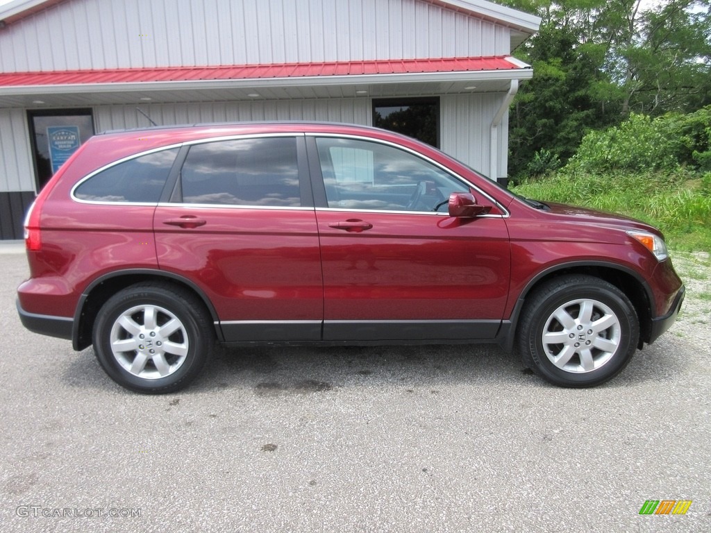 2008 CR-V EX-L 4WD - Tango Red Pearl / Ivory photo #4