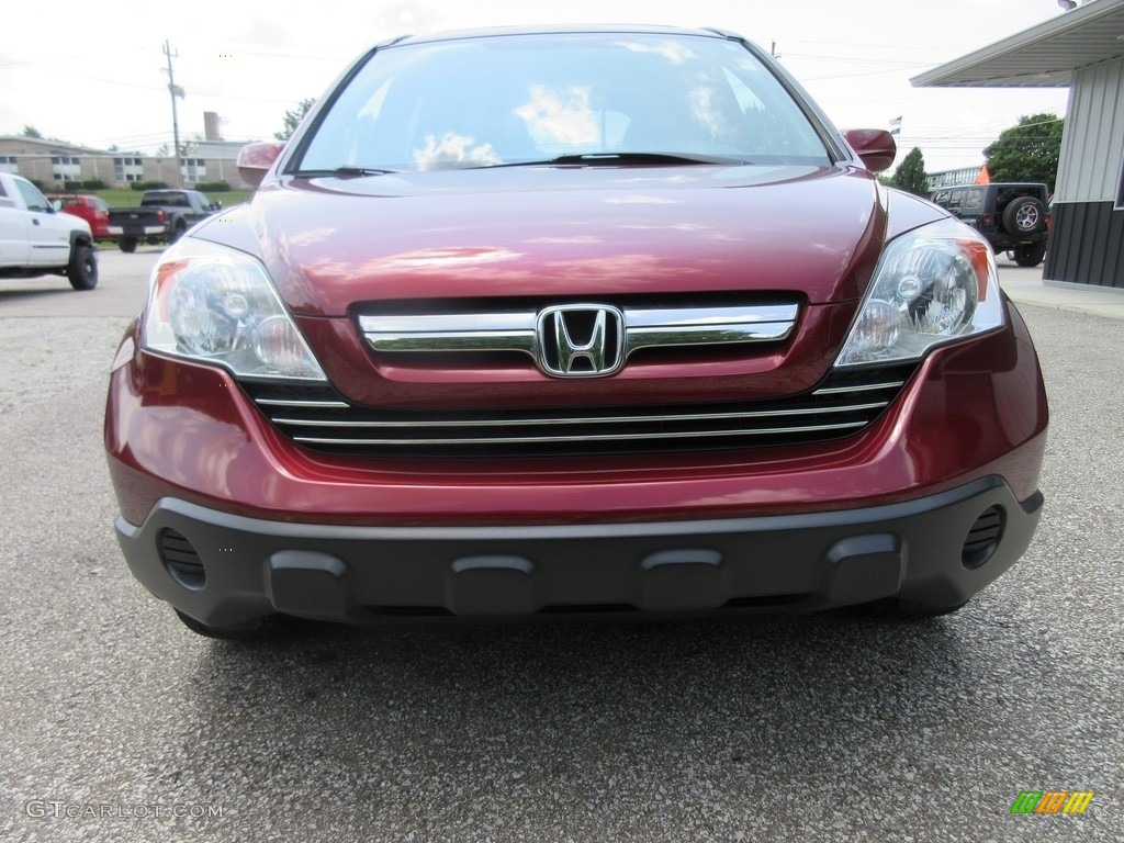 2008 CR-V EX-L 4WD - Tango Red Pearl / Ivory photo #5