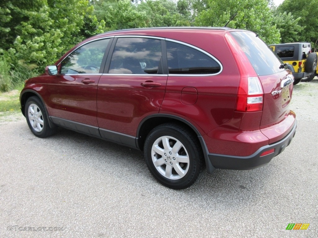 2008 CR-V EX-L 4WD - Tango Red Pearl / Ivory photo #7
