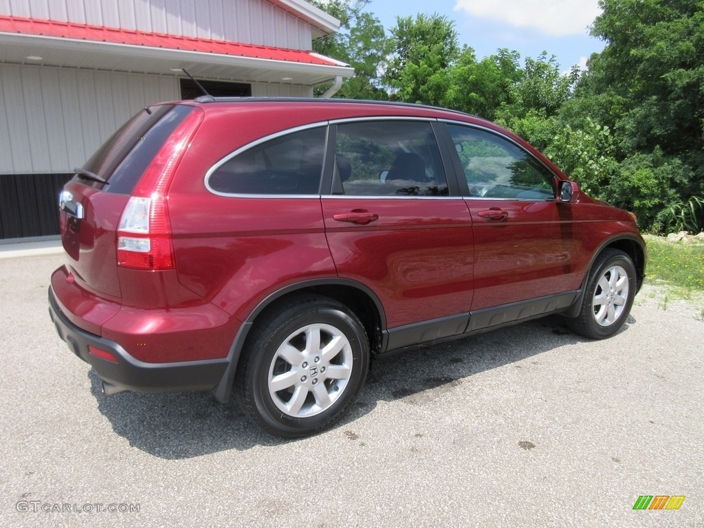 2008 CR-V EX-L 4WD - Tango Red Pearl / Ivory photo #8