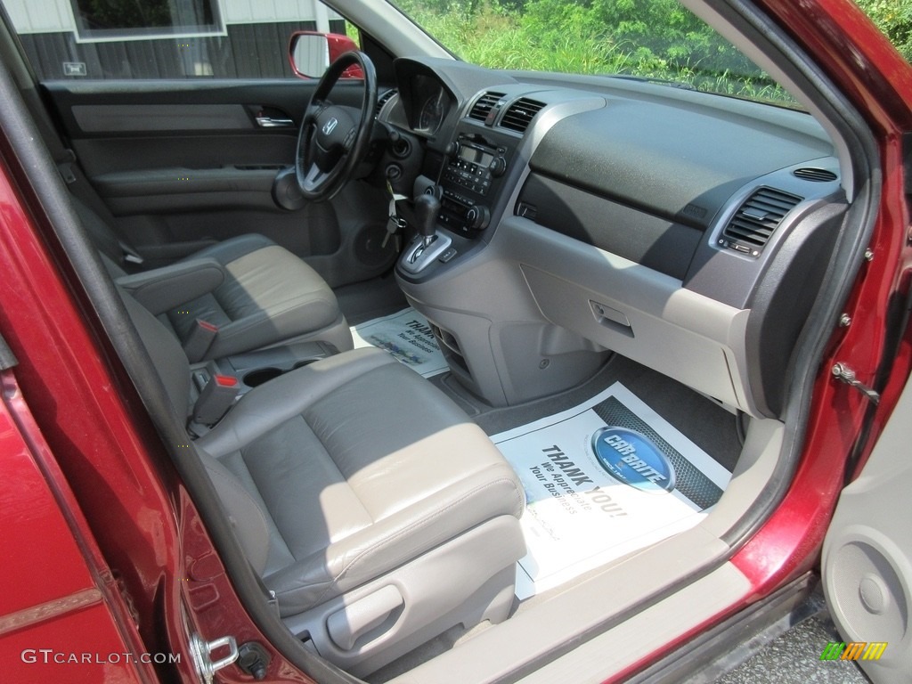 2008 CR-V EX-L 4WD - Tango Red Pearl / Ivory photo #22