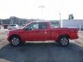 2017 Race Red Ford F150 XL SuperCab 4x4  photo #5