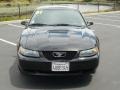 2001 Black Ford Mustang V6 Coupe  photo #2