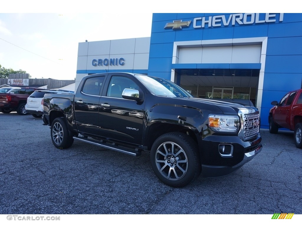 2017 Canyon Denali Crew Cab 4x4 - Onyx Black / Jet Black photo #1