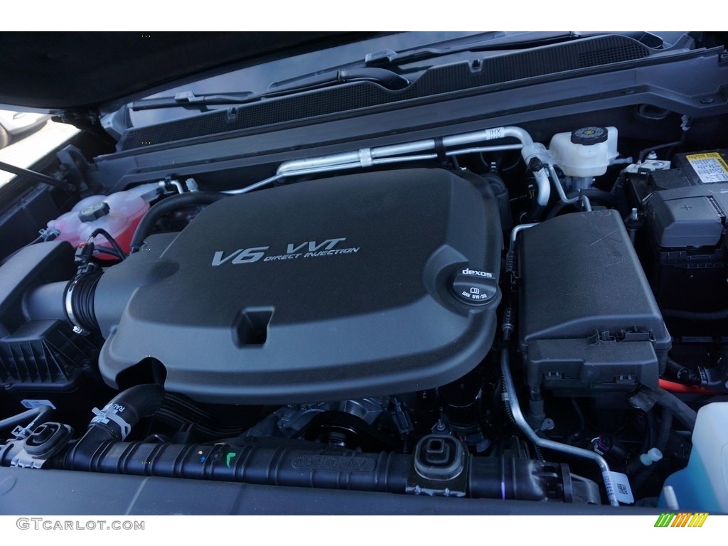 2017 GMC Canyon Denali Crew Cab 4x4 3.6 Liter SIDI DOHC 24-Valve VVT V6 Engine Photo #121705010