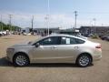 2017 White Gold Ford Fusion S  photo #5