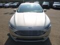 2017 White Gold Ford Fusion S  photo #7