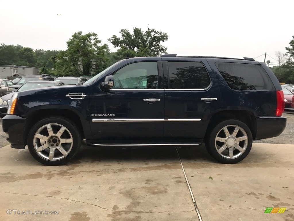 2008 Escalade AWD - Blue Chip / Ebony photo #3