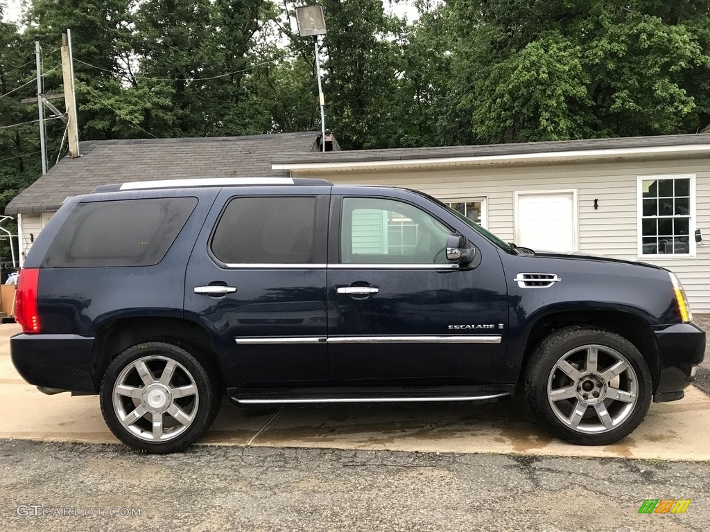2008 Escalade AWD - Blue Chip / Ebony photo #9
