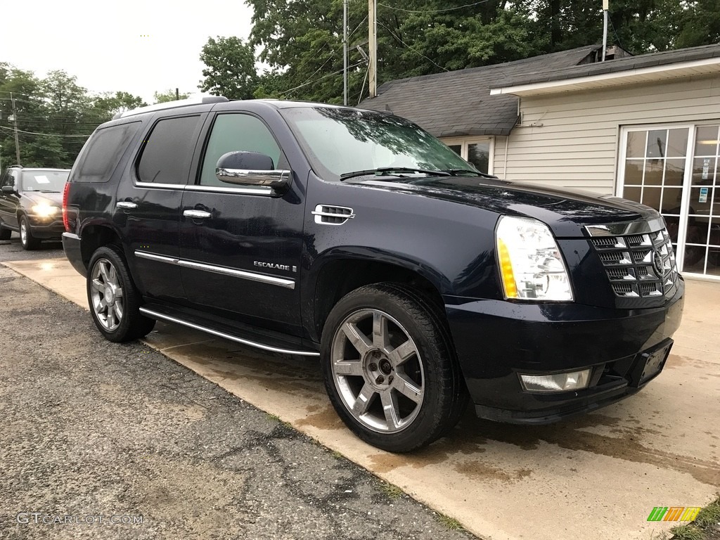 2008 Escalade AWD - Blue Chip / Ebony photo #10