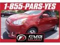 2015 Infrared Mitsubishi Mirage ES #121687316