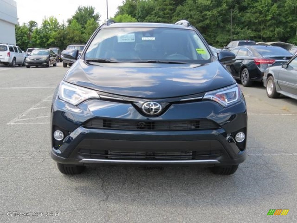 2017 RAV4 Limited - Galactic Aqua Mica / Black photo #2