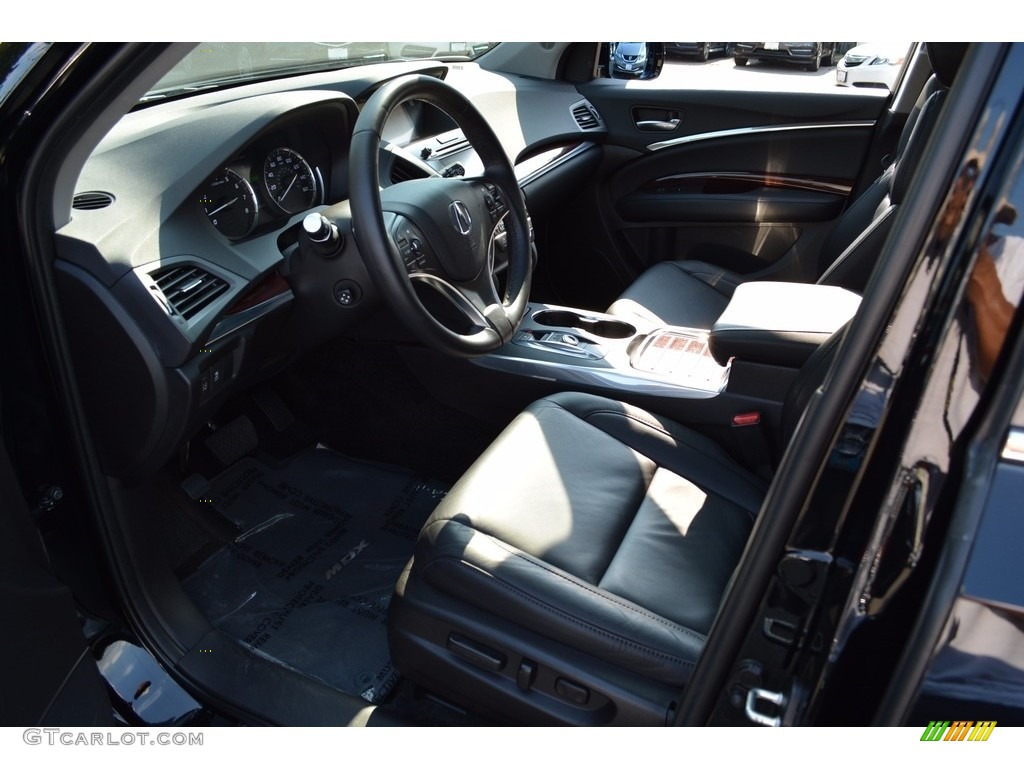 2016 MDX SH-AWD Technology - Crystal Black Pearl / Ebony photo #11