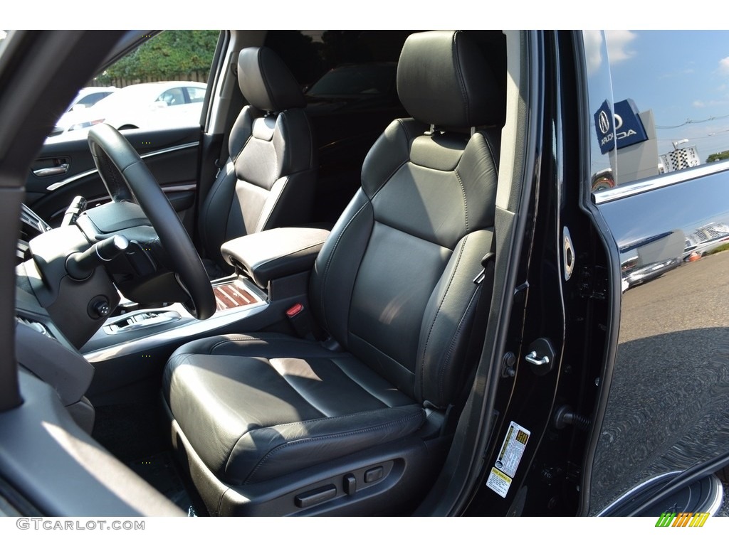 2016 MDX SH-AWD Technology - Crystal Black Pearl / Ebony photo #13