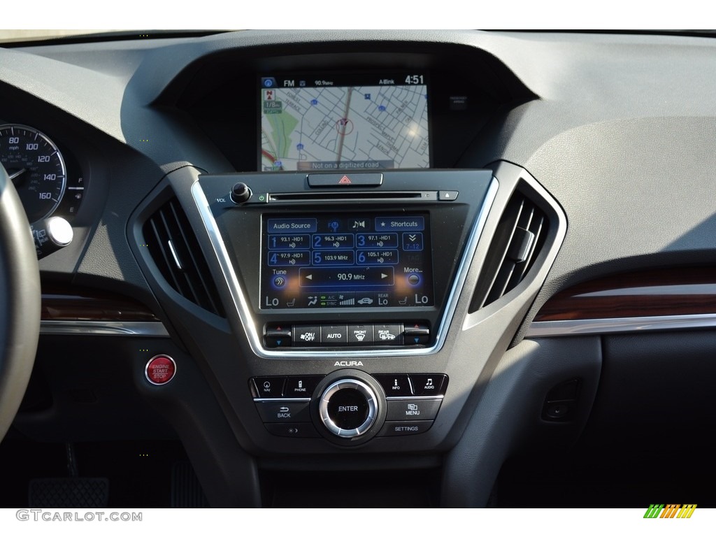 2016 MDX SH-AWD Technology - Crystal Black Pearl / Ebony photo #16