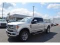 Ingot Silver - F250 Super Duty XLT Crew Cab 4x4 Photo No. 3