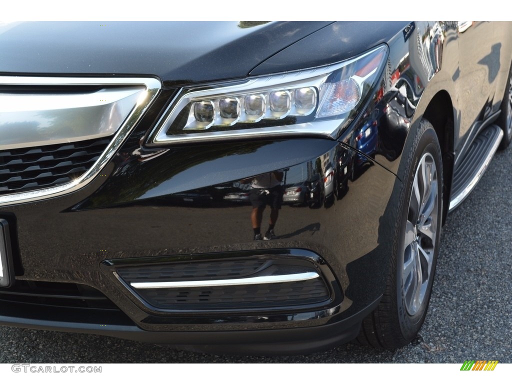 2016 MDX SH-AWD Technology - Crystal Black Pearl / Ebony photo #32