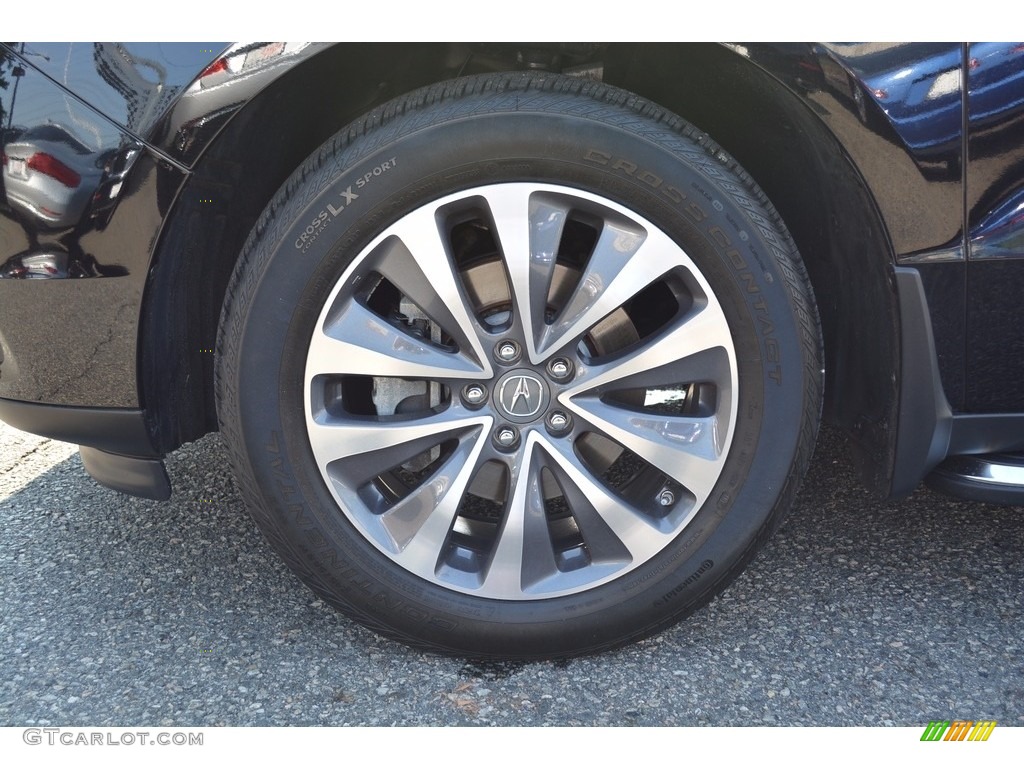 2016 MDX SH-AWD Technology - Crystal Black Pearl / Ebony photo #33