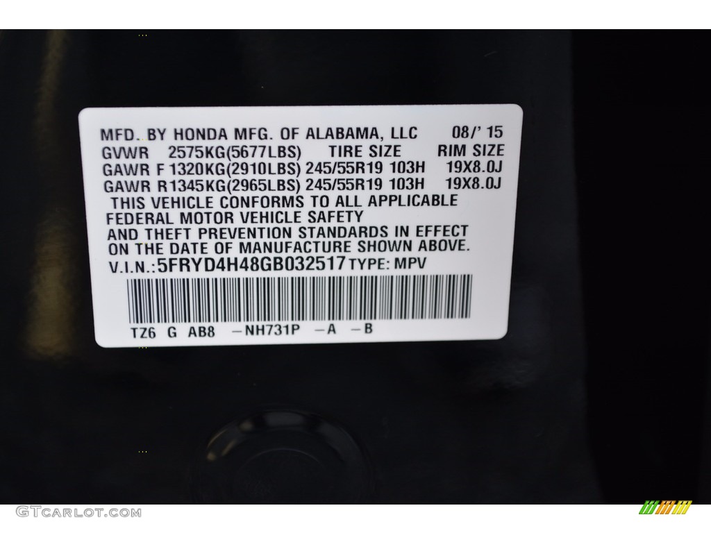 2016 MDX SH-AWD Technology - Crystal Black Pearl / Ebony photo #35