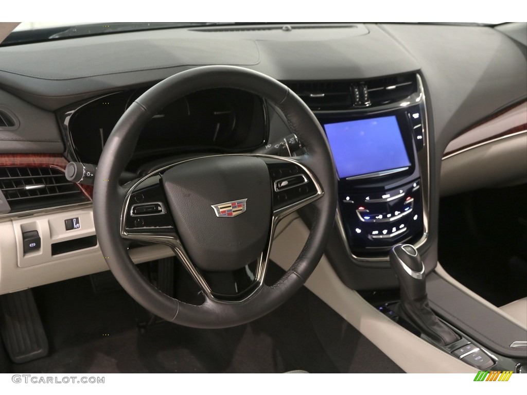 2017 Cadillac CTS AWD Light Platinum w/Jet Black Accents Dashboard Photo #121709930
