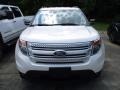 2013 Oxford White Ford Explorer XLT 4WD  photo #3