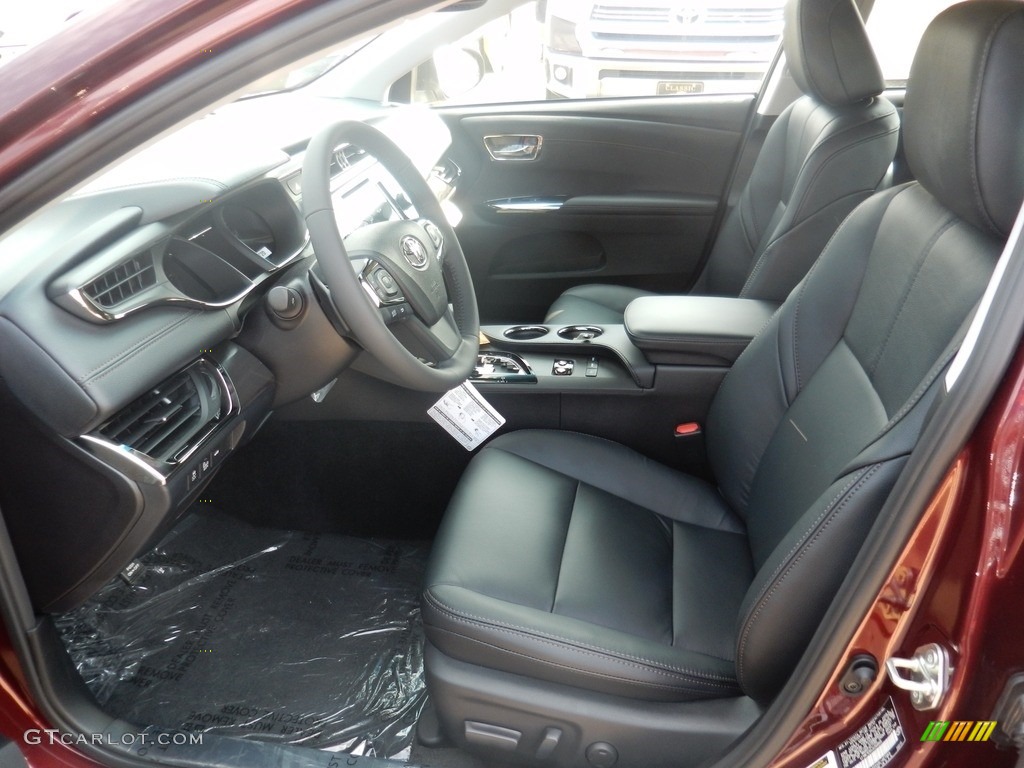 2018 Avalon XLE - Ooh La La Rouge Mica / Black photo #3