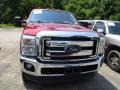 2013 Ruby Red Metallic Ford F250 Super Duty XLT Regular Cab 4x4  photo #2