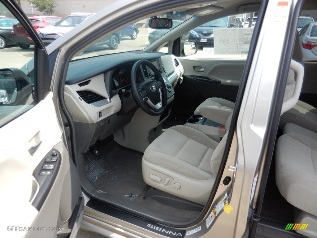 2017 Sienna LE - Creme Brulee Mica / Dark Bisque photo #3