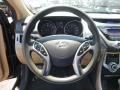 2012 Midnight Black Hyundai Elantra GLS  photo #22