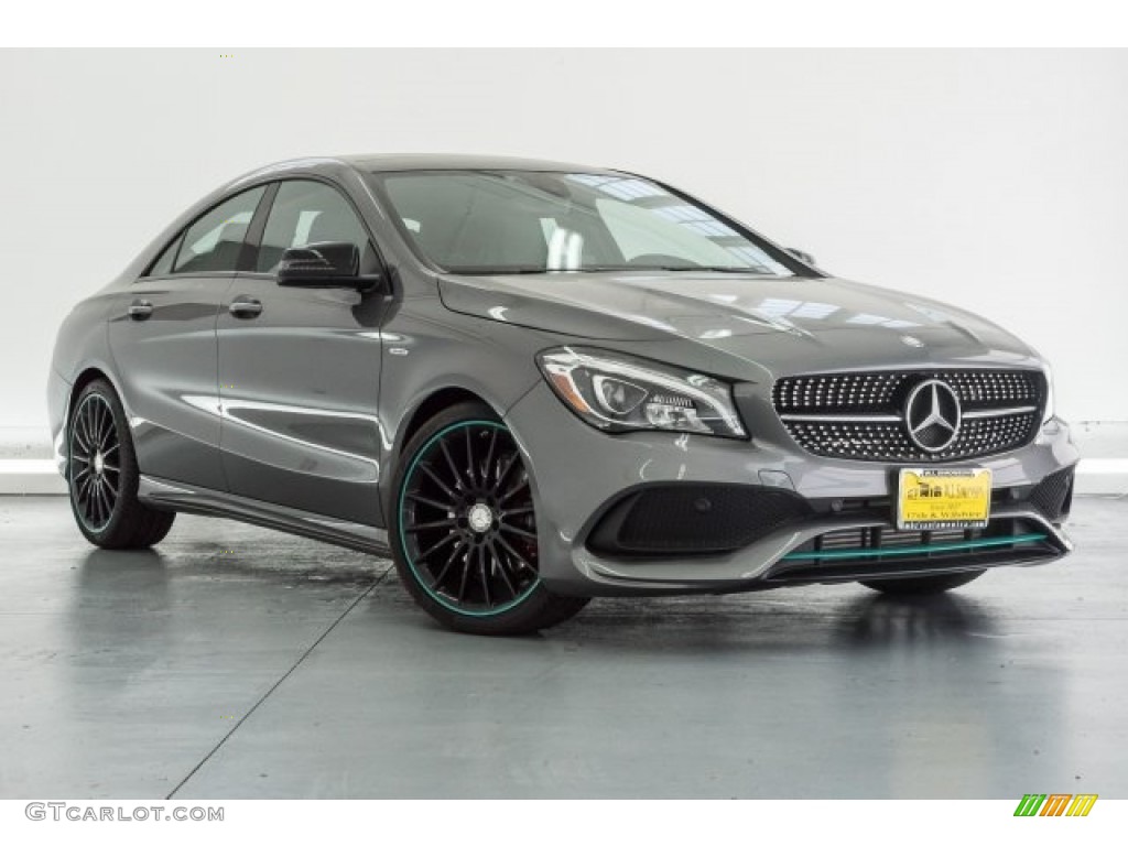 Mountain Grey Metallic 2017 Mercedes-Benz CLA 250 4Matic Coupe Exterior Photo #121716689