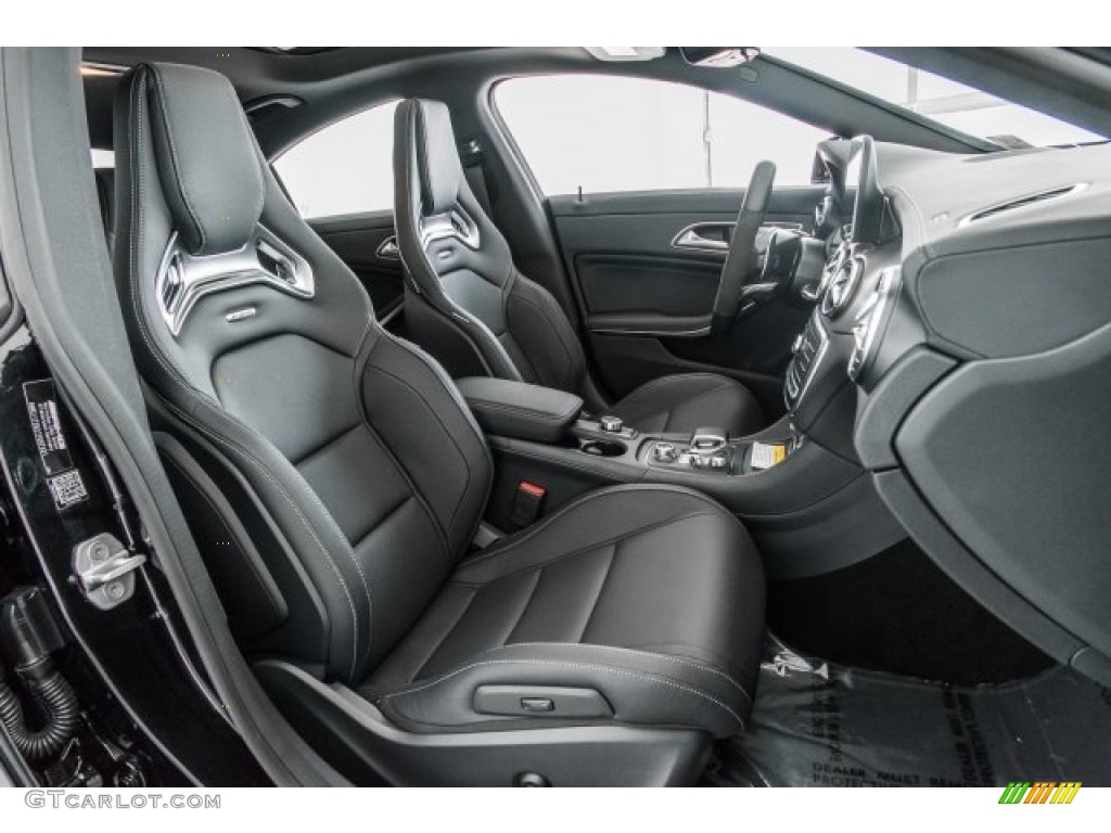Black Interior 2017 Mercedes-Benz CLA 45 AMG 4Matic Coupe Photo #121716725