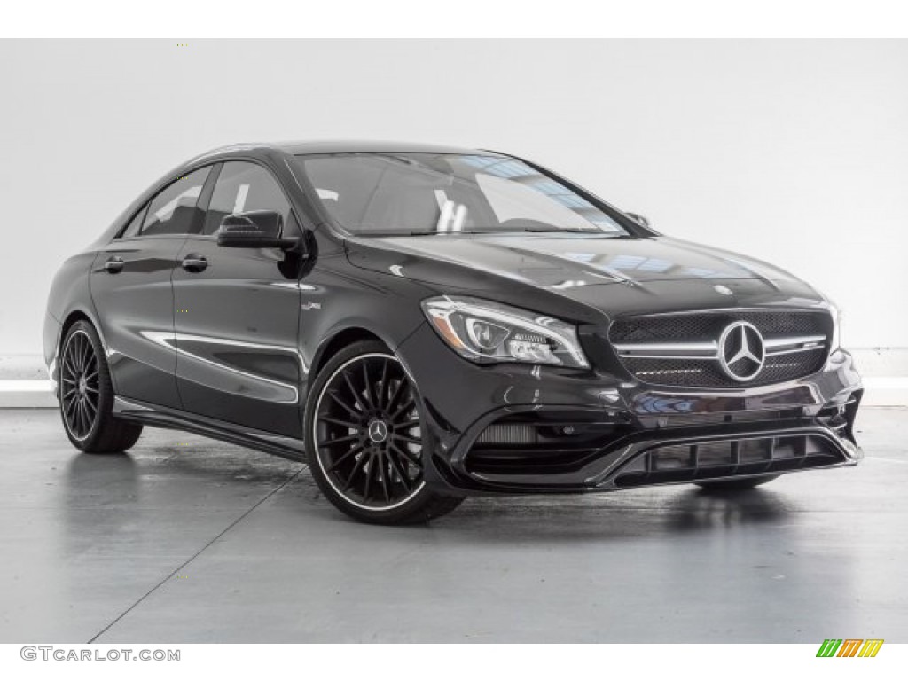 Cosmos Black Metallic 2017 Mercedes-Benz CLA 45 AMG 4Matic Coupe Exterior Photo #121716917
