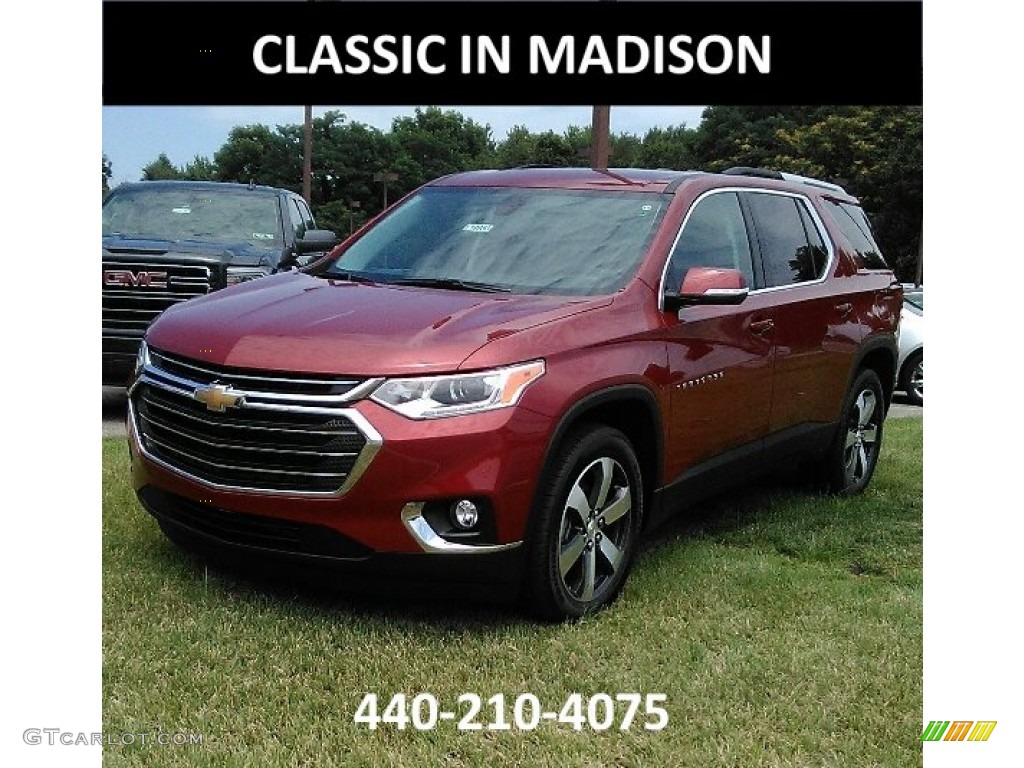 Cajun Red Tintcoat Chevrolet Traverse