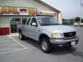 2002 Silver Metallic Ford F150 XLT SuperCab 4x4  photo #9