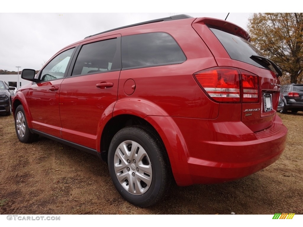 2017 Journey SE - Redline 2K / Black photo #2