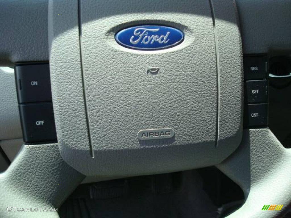 2005 F150 XLT SuperCab 4x4 - Black / Medium Flint Grey photo #14