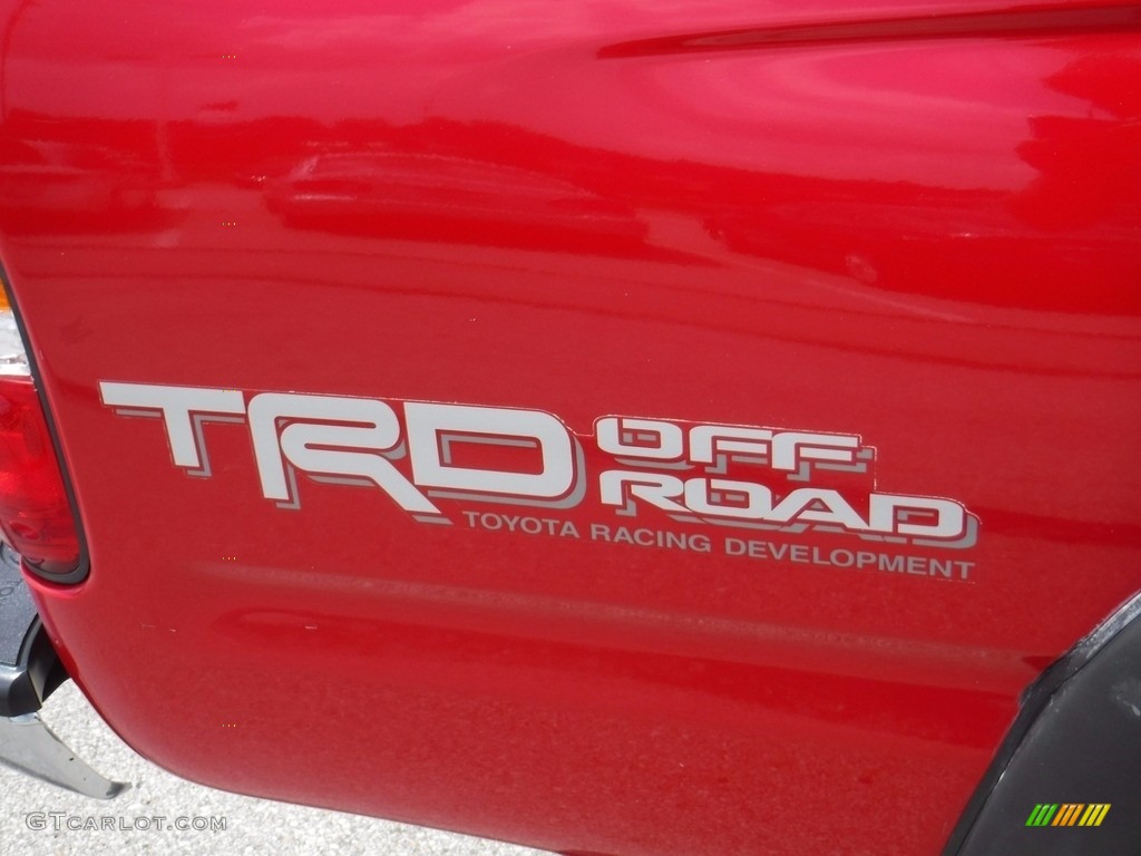 2003 Tacoma V6 TRD Xtracab 4x4 - Radiant Red / Oak photo #10