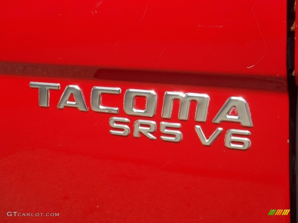 2003 Tacoma V6 TRD Xtracab 4x4 - Radiant Red / Oak photo #11