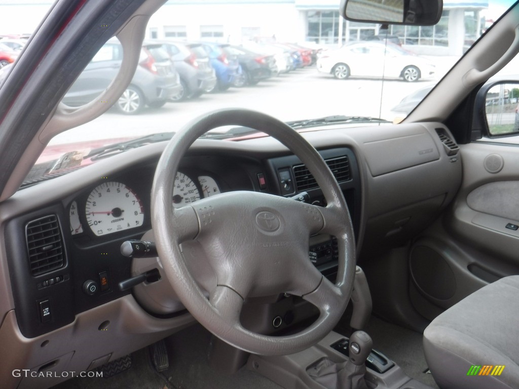 2003 Tacoma V6 TRD Xtracab 4x4 - Radiant Red / Oak photo #14